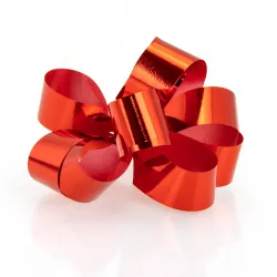 Metallic Red Pull-bow Ribbon